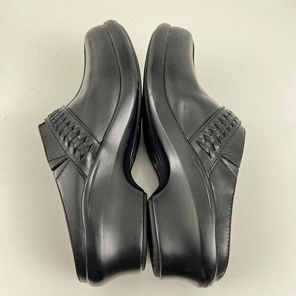 Ariat Shasta Mule Clog Women's Size 6 M Black Leather Harness Western Braided - Picture 6 of 10